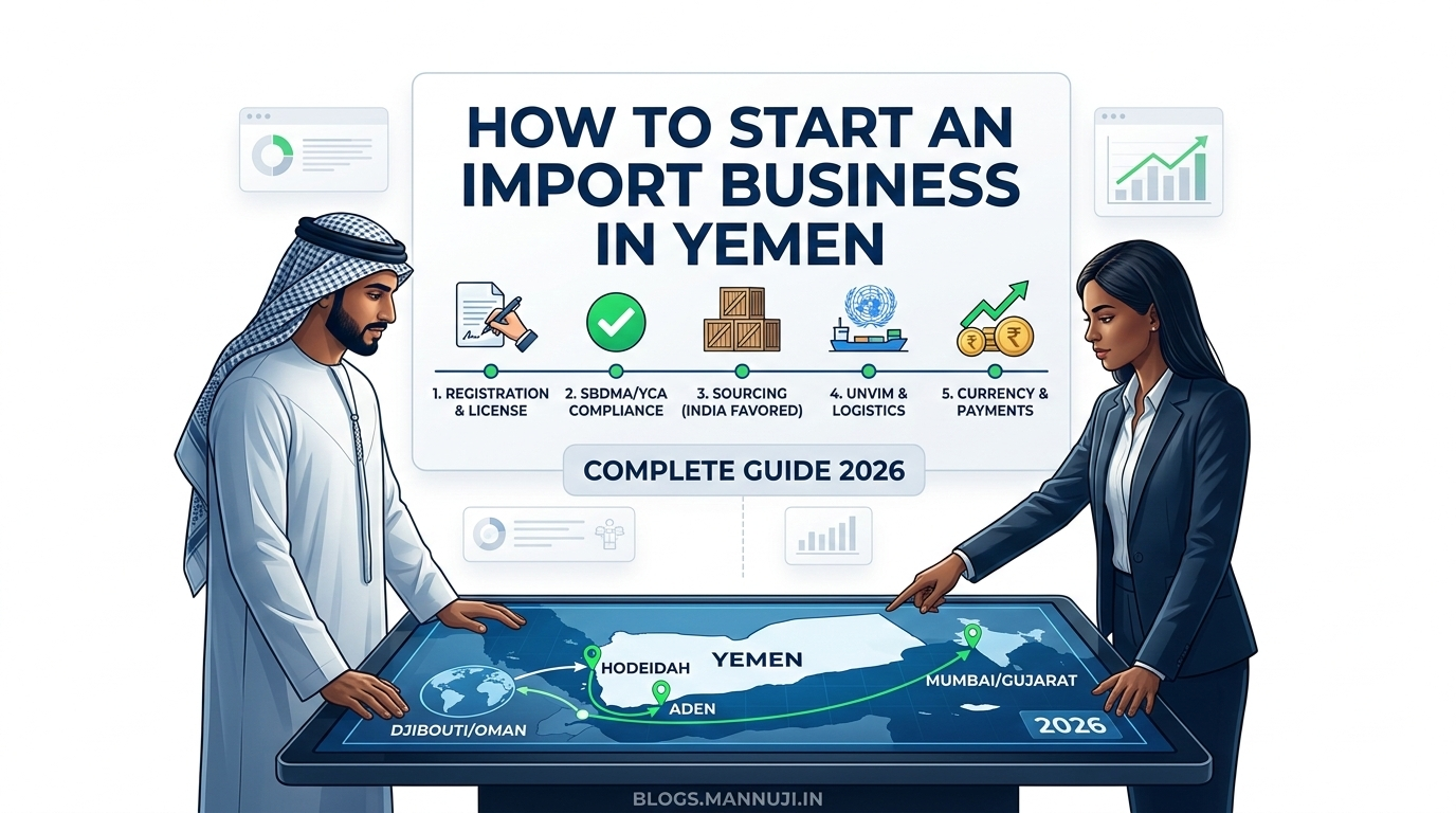 How to Start an Import Business in Yemen: The Complete 2026 Strategic Guide