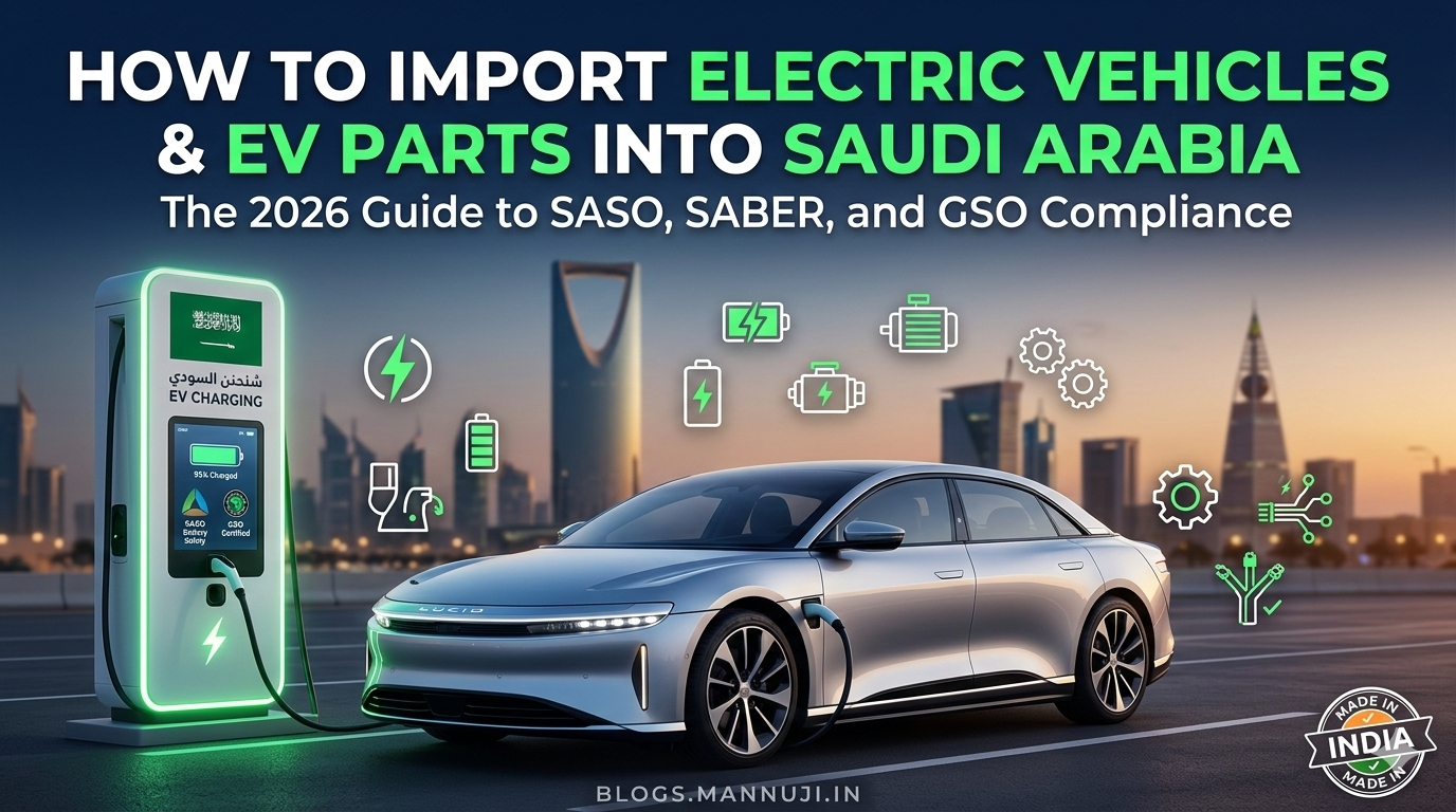 How to Import Electric Vehicles & EV Parts into Saudi Arabia | 2026