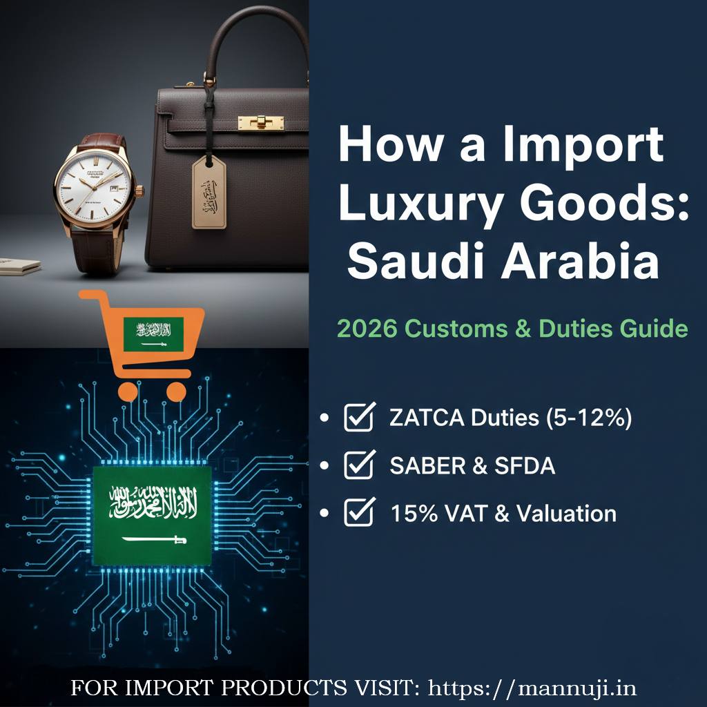 How to Import Luxury Goods into Saudi Arabia: 2026 Customs & Duties Guide