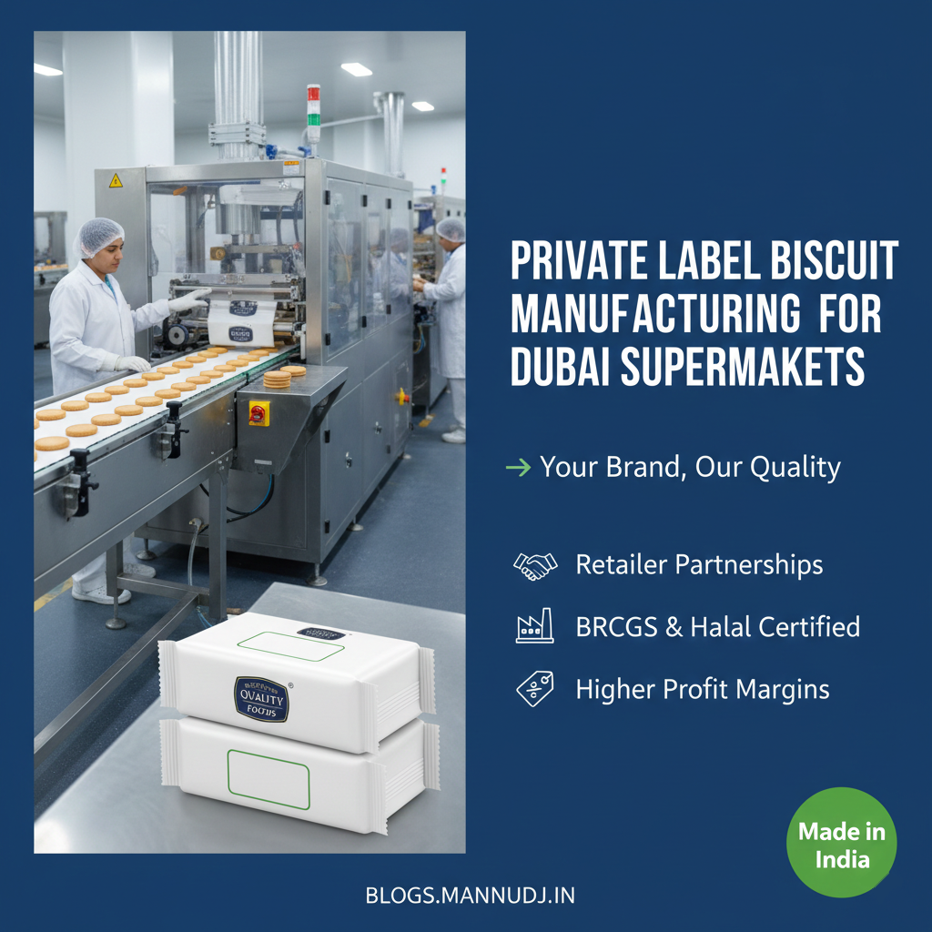 How to Manufacture Private Label Biscuits for Dubai Retailers
