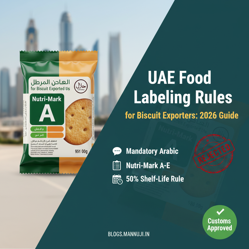 UAE Food Labeling Rules for Biscuit Exporters: 2026 Guide